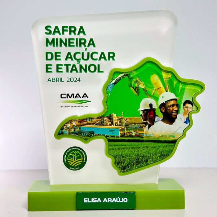 Troféu Premium em Acrílico com Alto Relevo - IMGT0004
