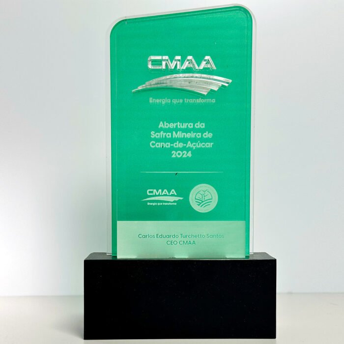 Troféu Premium em Acrílico Tripla Camada - IMGT0005