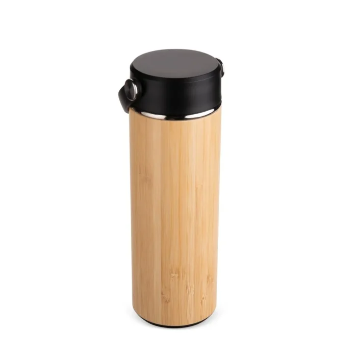 Garrafa Térmica Bambu 400ml - 19156