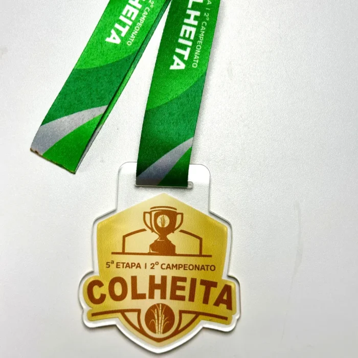 Medalha 10cm acrílico 5mm com impressão UV - IMGM0009
