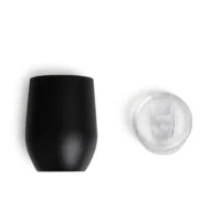 Copo Térmico C/ Tampa - Preto - 340 Ml - IC-03341