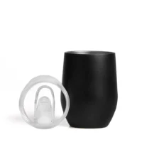 Copo Térmico C/ Tampa - Preto - 340 Ml - IC-03341
