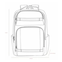 Mochila Couro Sintético 23L - 02658