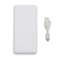 Power Bank 10.000mAh com Carregamento via Indução ou via Cabo - 04051