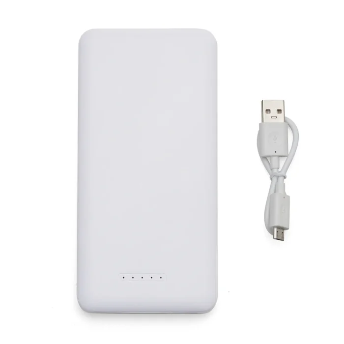Power Bank 10.000mAh com Carregamento via Indução ou via Cabo - 04051
