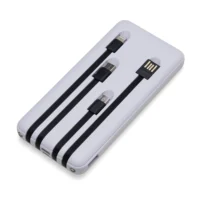 Power Bank 10.000mAh com Lanterna e Multissaídas - 04052