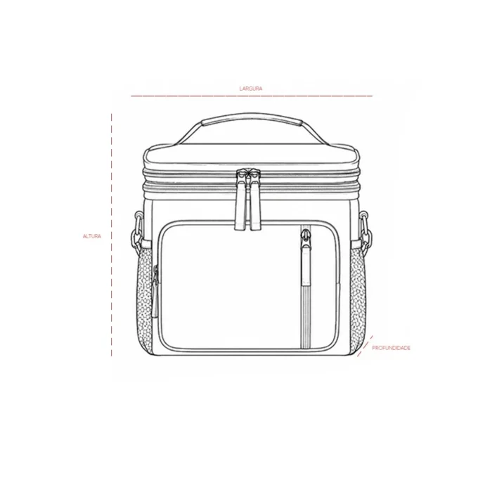 Bolsa Térmica Dupla Expansível 15L - 04803