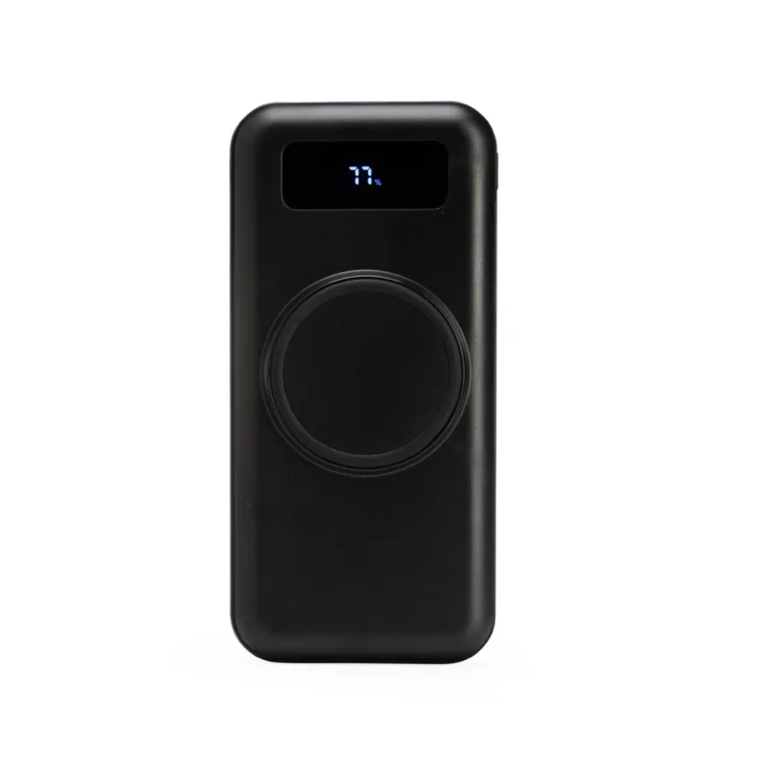 Power Bank 10.000mAh com Carregamento via Indução ou via Cabo - 06052