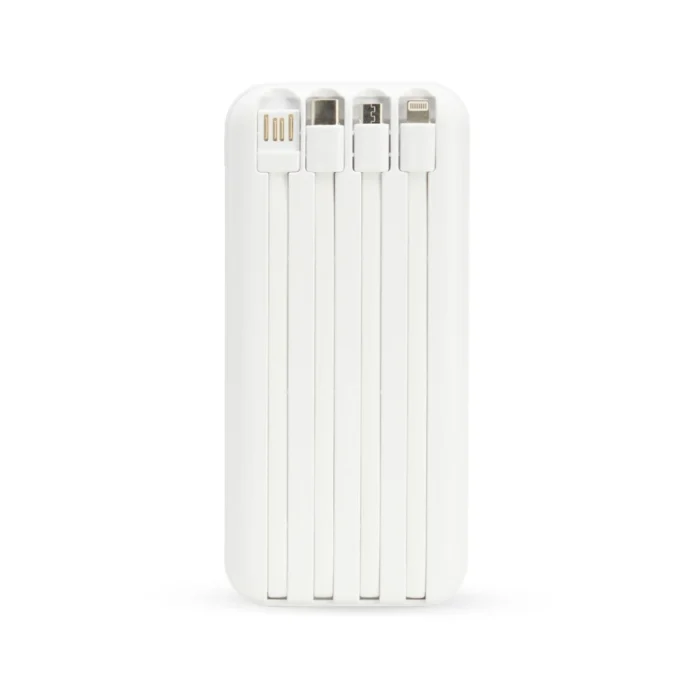 Power Bank 10.000mAh com Carregamento via Indução ou via Cabo - 06052
