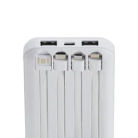Power Bank 10.000mAh com Carregamento via Indução ou via Cabo - 06052