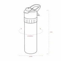 Squeeze Borrifador Plástico 650ml - 06599A