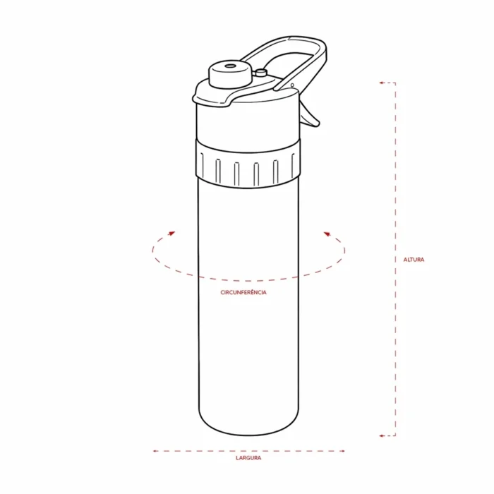 Squeeze Borrifador Plástico 650ml - 06599A