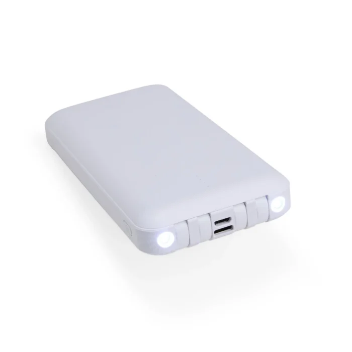 Power Bank 10.000mAh com Lanterna e Multissaídas - 08219