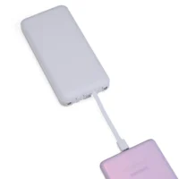 Power Bank 10.000mAh com Lanterna e Multissaídas - 08219