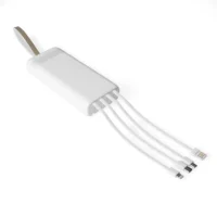 Power Bank 20.000mAh com Lanterna e Multissaídas - 09001