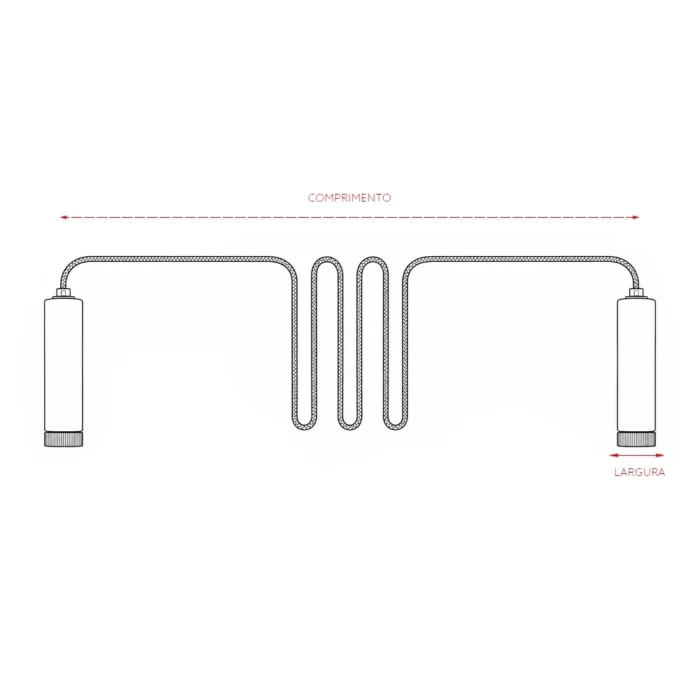 Corda de Pular Poliéster 2,8m - 09202
