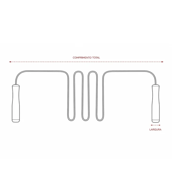 Corda de Pular PVC 2,5m - 09203