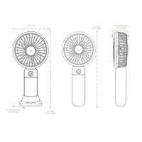 Mini Ventilador Recarregável - 09335