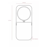 Lupa com Lanterna LED - 15519