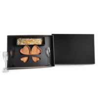 Kit Petisco E Champagne - 3 Pçs - Não Acompanha Garrafa - KT-90005