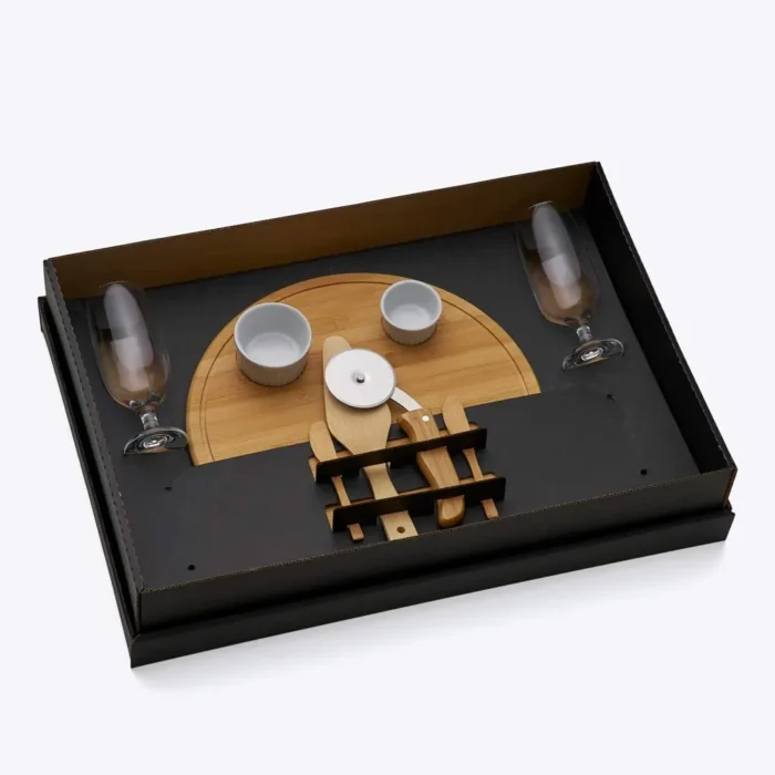 Kit Para Pizza E Cerveja - 9 Pçs - KT-9021P