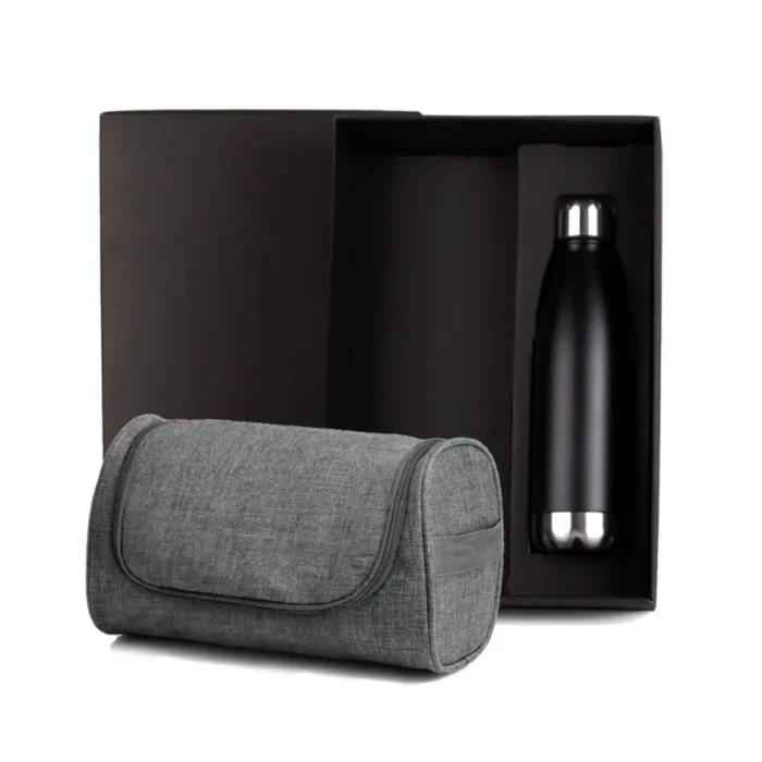 Kit Necessaire E Garrafa - 2 Pçs - KT-9023S