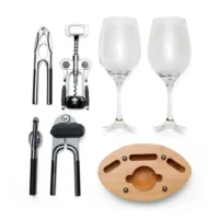 Kit Vinho E Utilidades - 7 Pçs - KT-90263