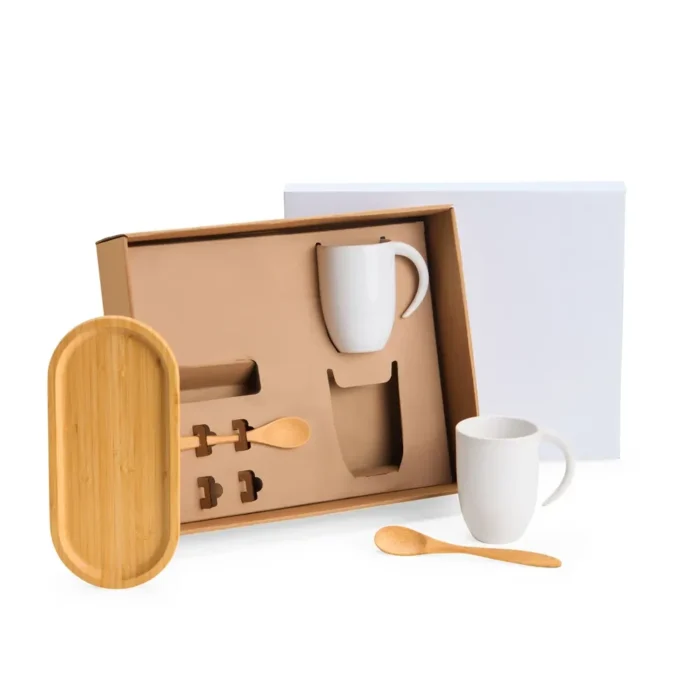 Kit Para Café/Chá - 5 Pçs - KT-90296-BCO