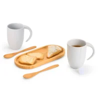 Kit Para Café/Chá - 5 Pçs - KT-90296-BCO