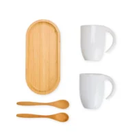 Kit Para Café/Chá - 5 Pçs - KT-90296-BCO