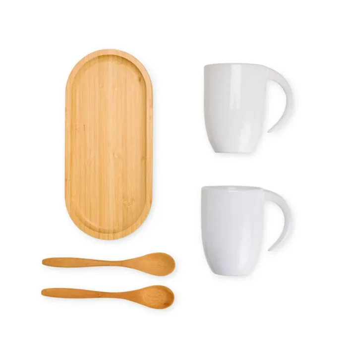 Kit Para Café/Chá - 5 Pçs - KT-90296-BCO