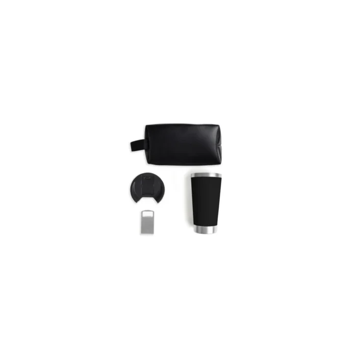 Kit Necessaire E Copo Térmico - 2 Pçs - KT-90318