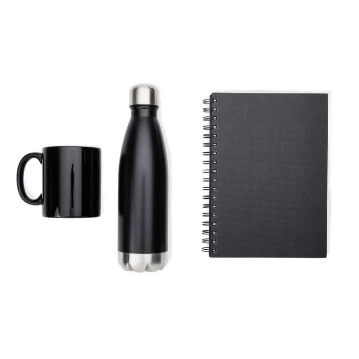 Kit Caderno E Acessórios - 3 Pçs - KT-9034B