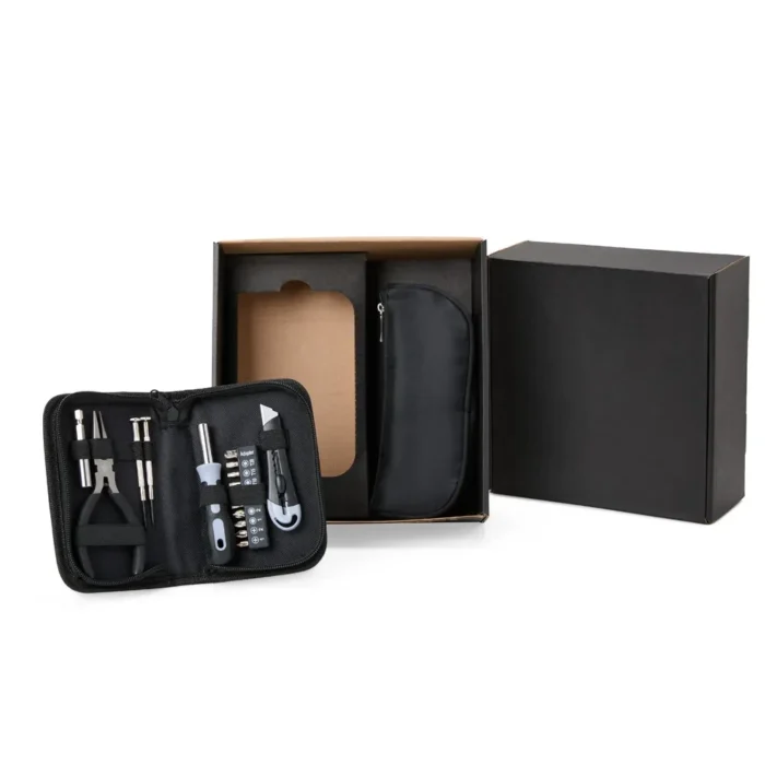 Kit Necessaire E Conjunto De Ferramentas - 17 Pçs - KT-90407