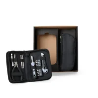 Kit Necessaire E Conjunto De Ferramentas - 17 Pçs - KT-90407