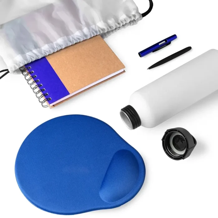 Kit Boas Vindas - 5 Pçs - Branco/Azul - KT-90516