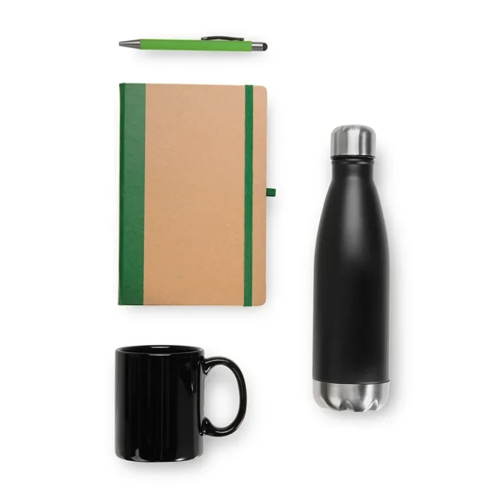 Kit Escritório - Verde - 4 Pçs - KT-90530
