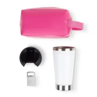 Kit Necessaire E Copo Térmico - 2 Pçs - KT-90554