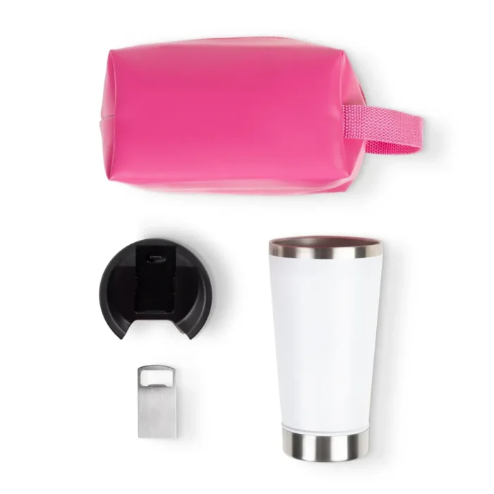 Kit Necessaire E Copo Térmico - 2 Pçs - KT-90554
