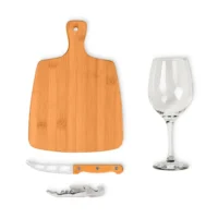 Kit Para Queijo / Vinho - 5 Pçs - KT-90599