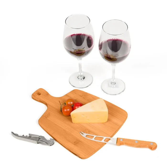 Kit Para Queijo / Vinho - 5 Pçs - KT-90599