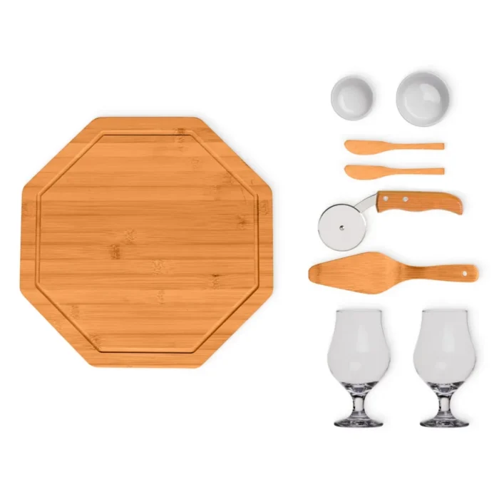 Kit Para Pizza / Petisco / Cerveja - 9 Pçs - KT-90604