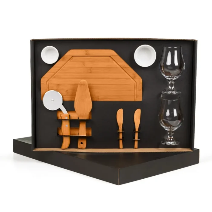 Kit Para Pizza / Petisco / Cerveja - 9 Pçs - KT-90604