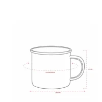 Caneca Inox 370ml - 03590