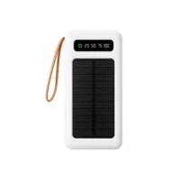 Power Bank Solar 10.000mAh com Lanterna e Multissaídas - 09578