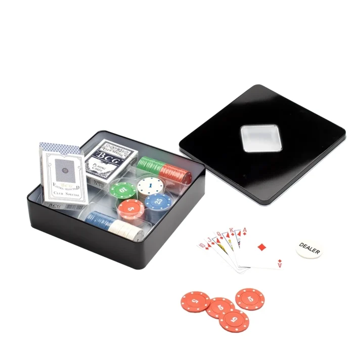 Kit Poker 100 Fichas - 19054