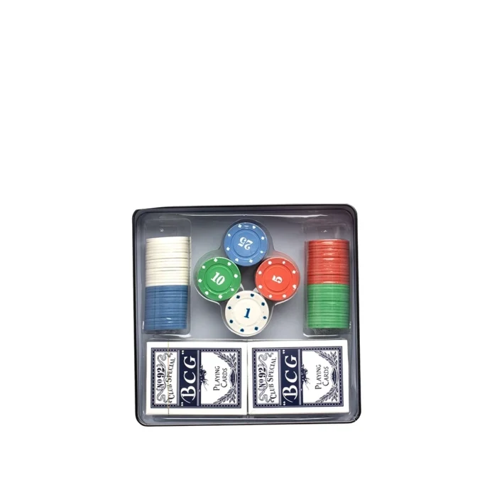 Kit Poker 100 Fichas - 19054