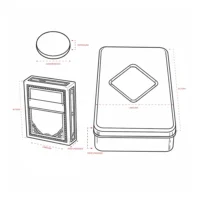 Kit Poker com 80 Fichas - 19055