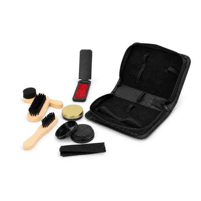 Kit Limpeza Sapatos 7 Peças - 19258