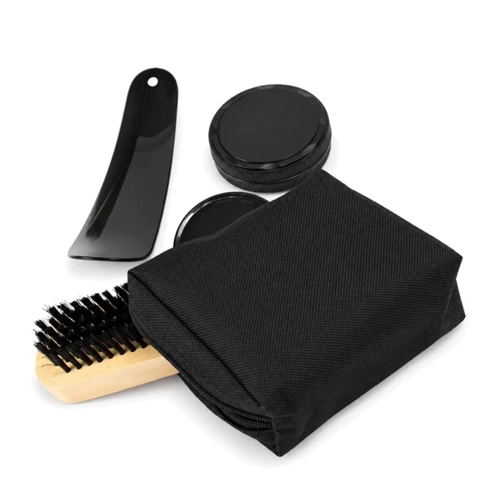 Kit Limpeza Sapatos 5 Peças - 19262